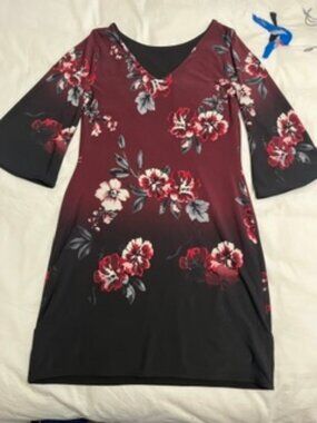 Reversible 3/4 Sleeve Dress